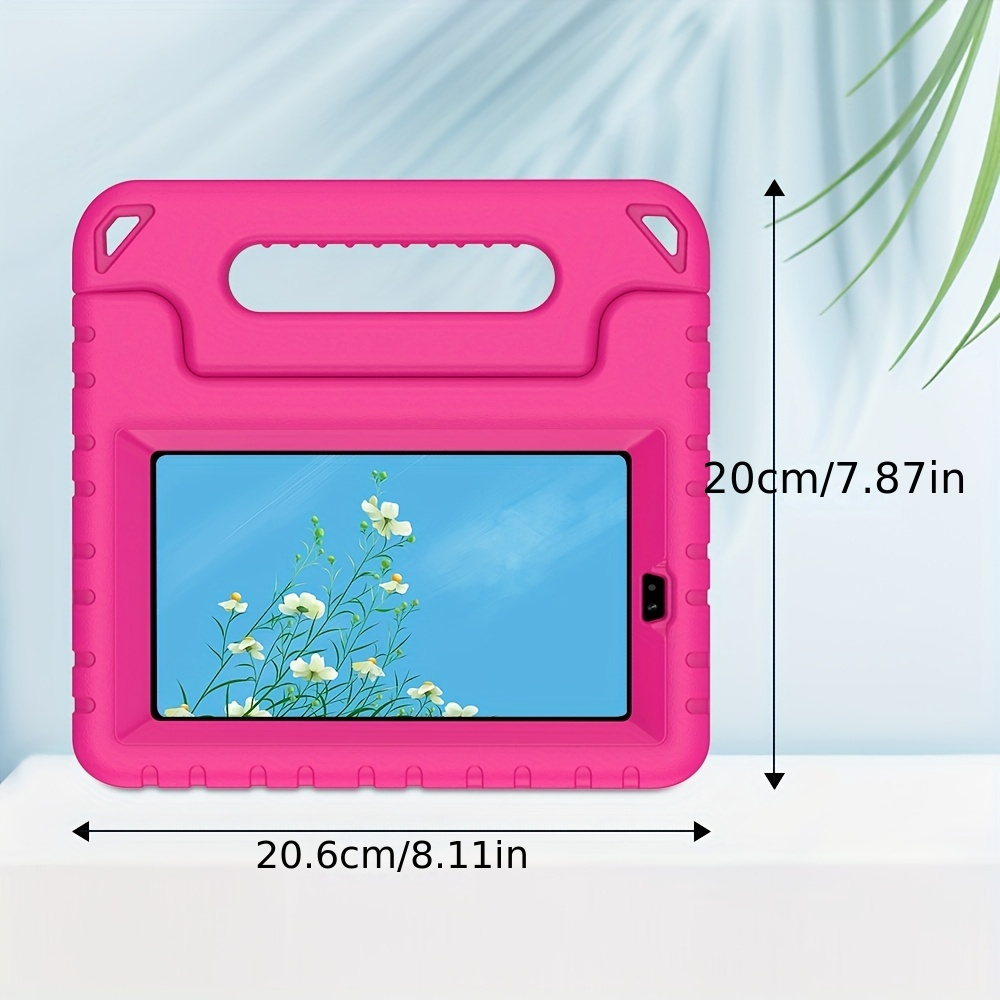 

Onn. 7-inch Tablet Case With Adjustable Stand And Built-in Screen Protector - , Lightweight, -resistant Vinyl Cover