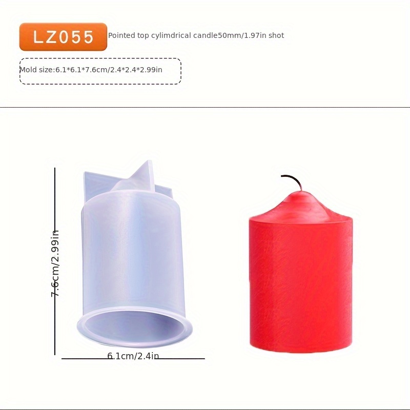 1 Pezzo Stampo Candele In Silicone Romane A Righe Classiche - Temu Italy