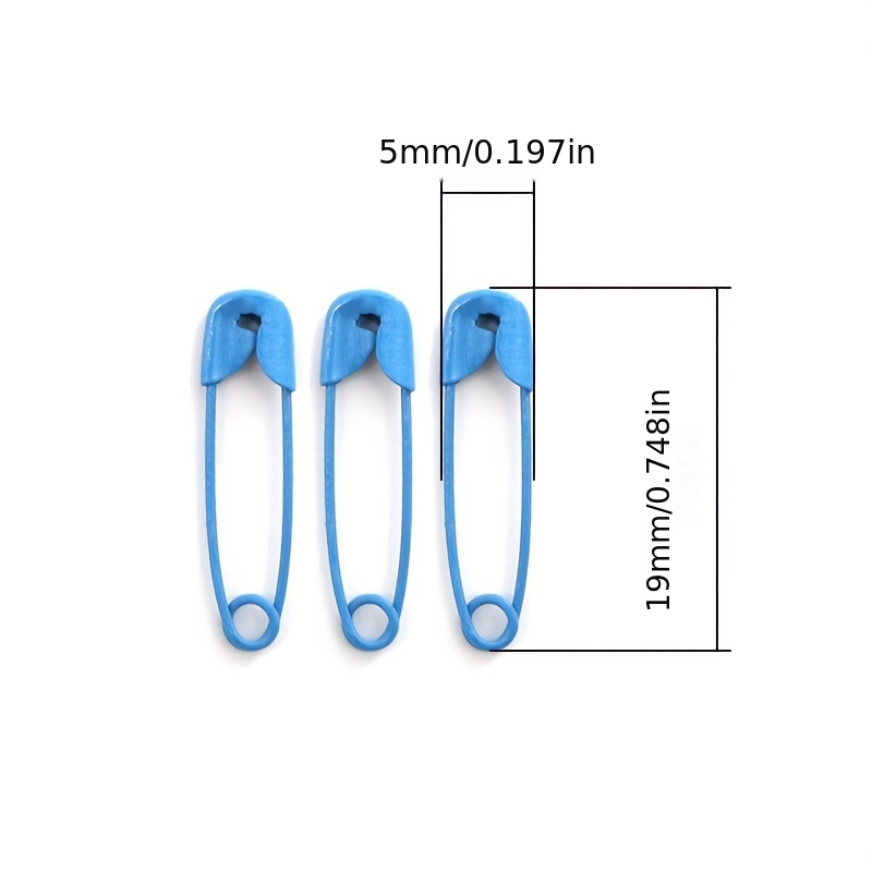 120 Pz/scatola Mini Spille Balia 0 748 Pollici Colore - Temu Italy