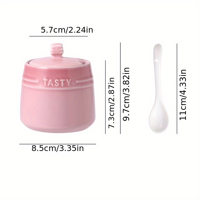 Pink salt and pepper set