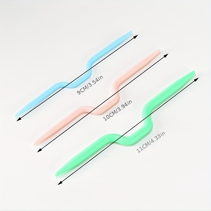 3 Sizes Knitting Cable Needles Plastic Knit Cable Stitch Knitting Needles  Smooth Crochet Hook Crooked Needle Curved Crochet Hook Sewing Accessories  Tool - Temu Slovenia