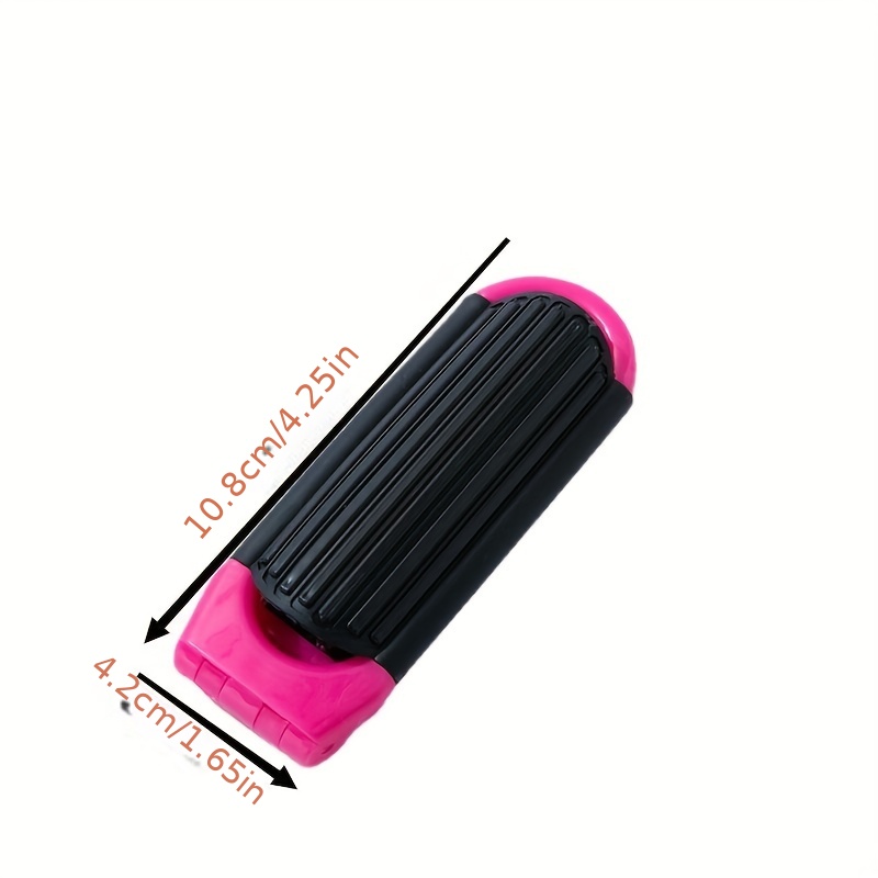 Folding Hair Brush With Mirror Round Mini Compact Massage - Temu