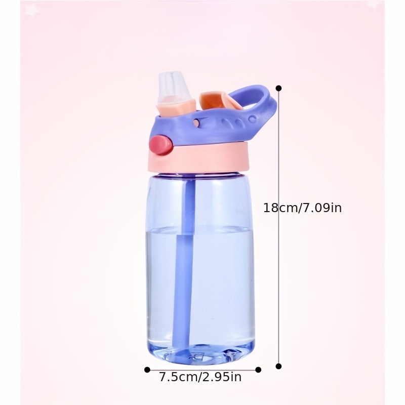 Leakproof Cartoon Sippy Cup For Kids - Portable Water Bottle With Straw For  Outdoor Activities - Super Bowl Spectator Essential - Temu