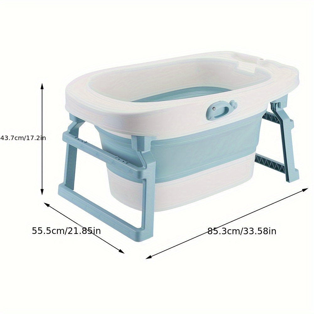 Pet Bathing Tub, Ideal For Use, Featuring A Drain Plug, Support Legs, Non-slip Design, Perfect For Washing Cats, Dogs, And Other Small Pets