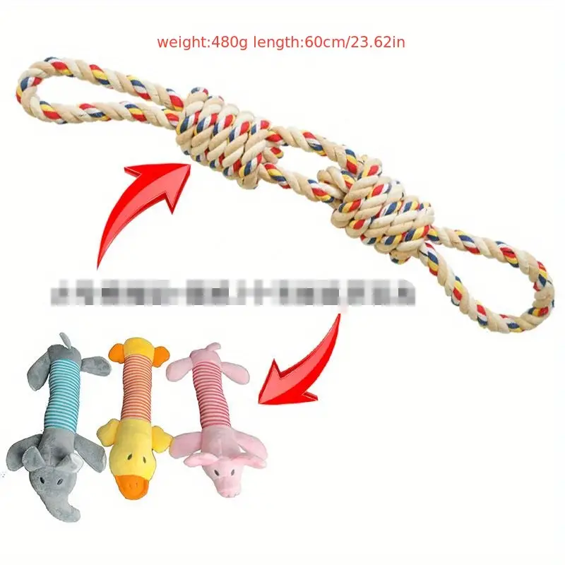 Dog Rope Toys Aggressive Chewers Perfect Large Breed Dogs! - Temu
