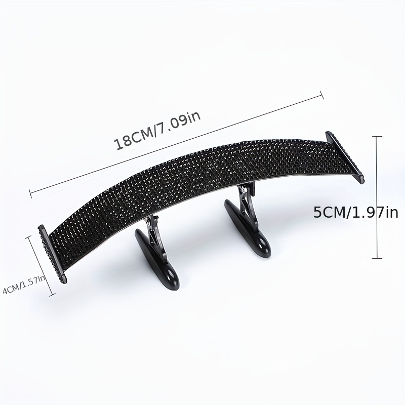 Car Universal Mini Spoiler Tail Wing Carbon Fiber Look Mini - Temu Austria