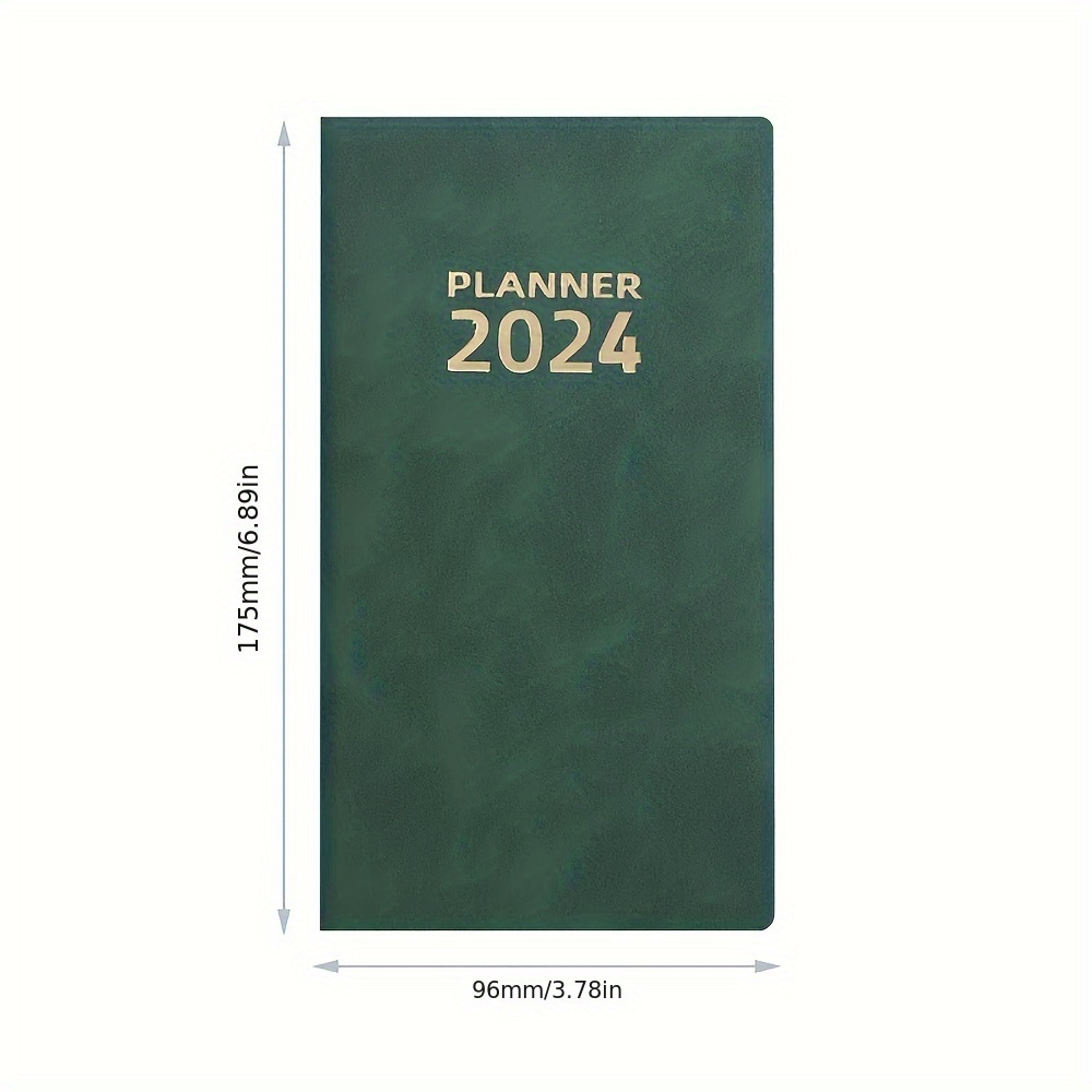 Agenda Daily Planner English 2024 Planner English Notebook Planner
