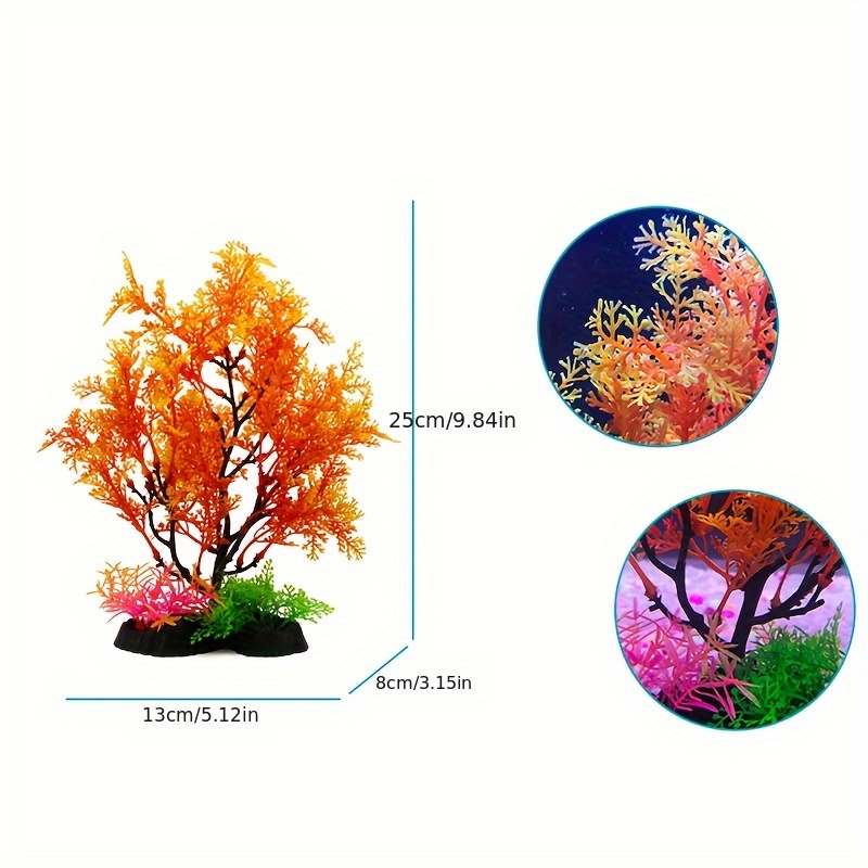 Fish Tank Plastic Seaweed Decoration Simulation Water Grass - Temu  Philippines