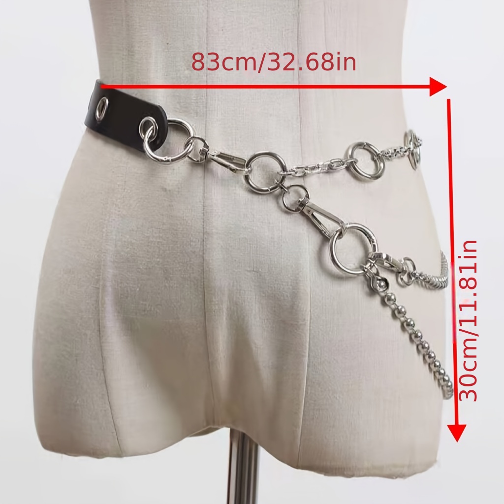 Multi-layer Metal Clothes Waist Chain, Dress Skirt Decoration For Girls , Ideal choice for Gifts