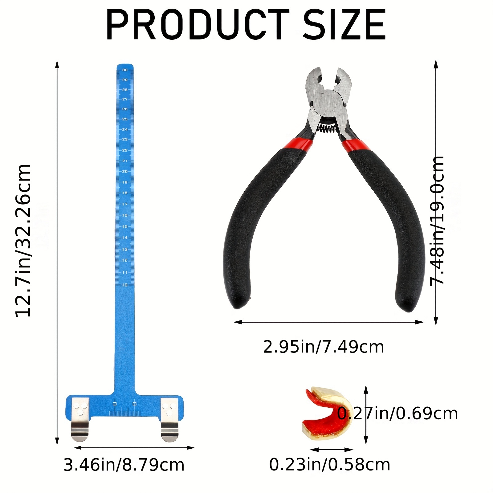 Multifunction D Loop Pliers Copper Pliers Clamp Compound Bow