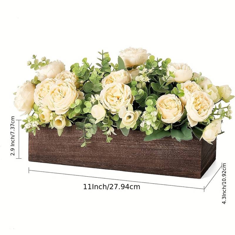 Zkaoai Espositore Decorativo A Forma Di Fiore – Metallico E Legno, Per Casa E Ufficio