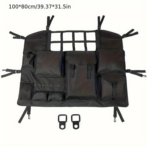 red de almacenamiento para asiento y bolsa de carga interior para jeep jk jl