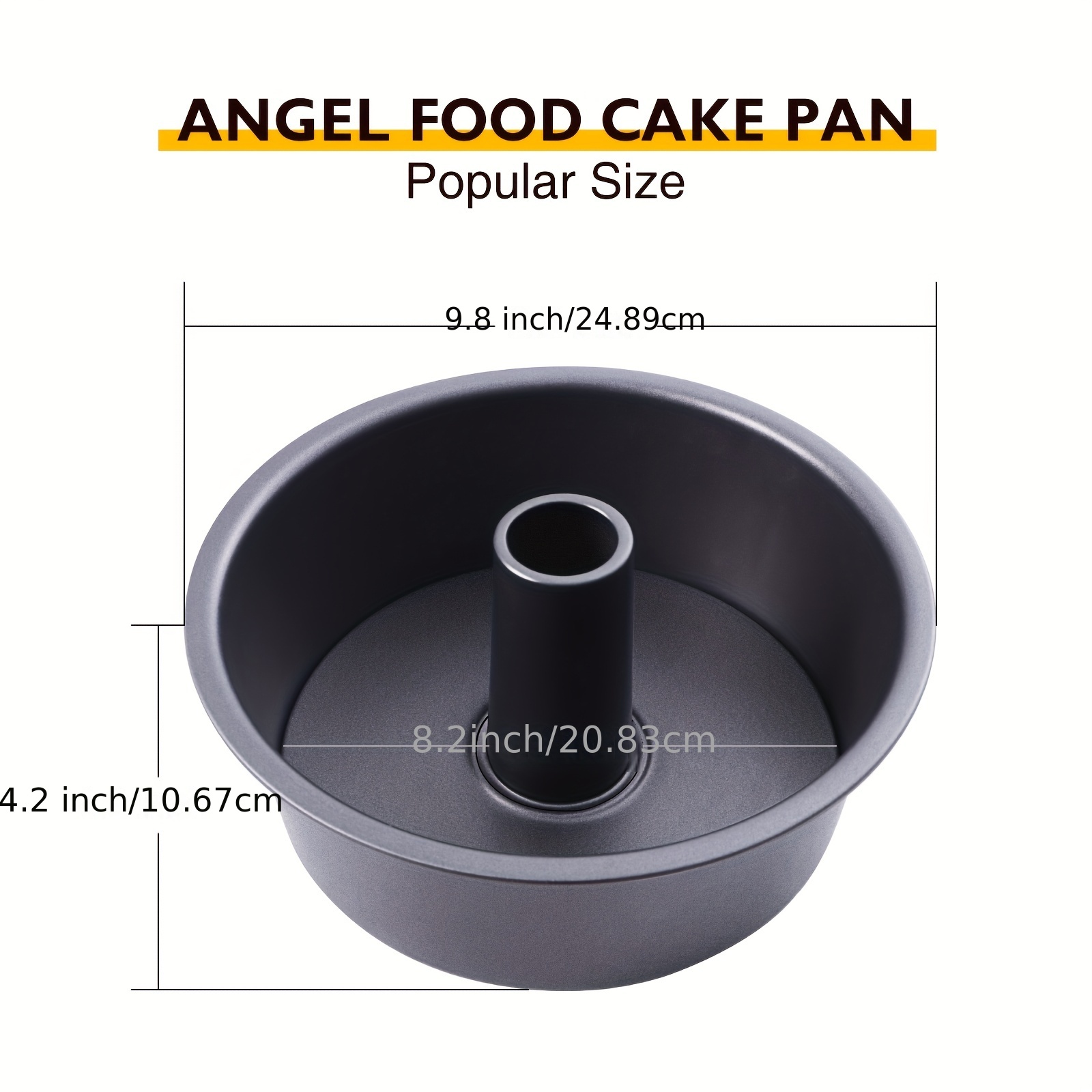 Molde para bizcocho Angel Cake antiadherente