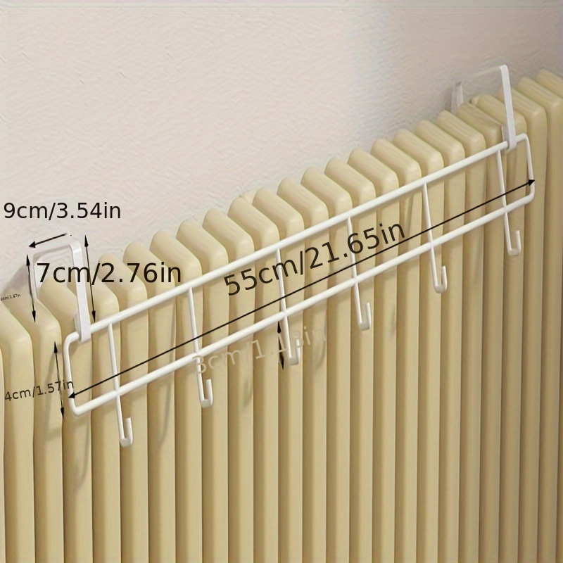 radiator drying racks hooks on household heating pipes storage racks hanging hangers heating for drying clothes shoe racks details 5