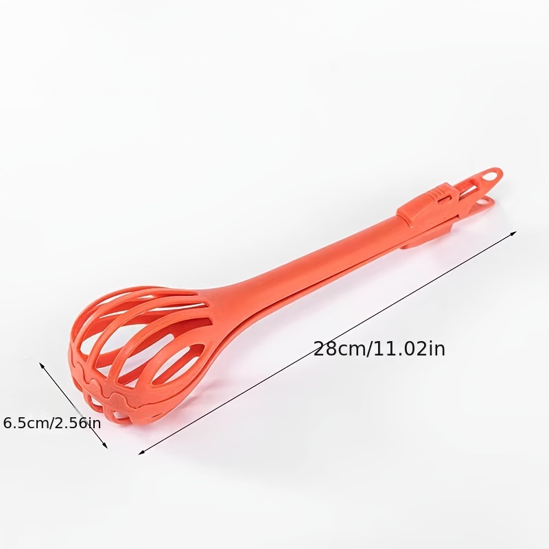 2 in 1 Plastic Kitchen Tongs / Whisk