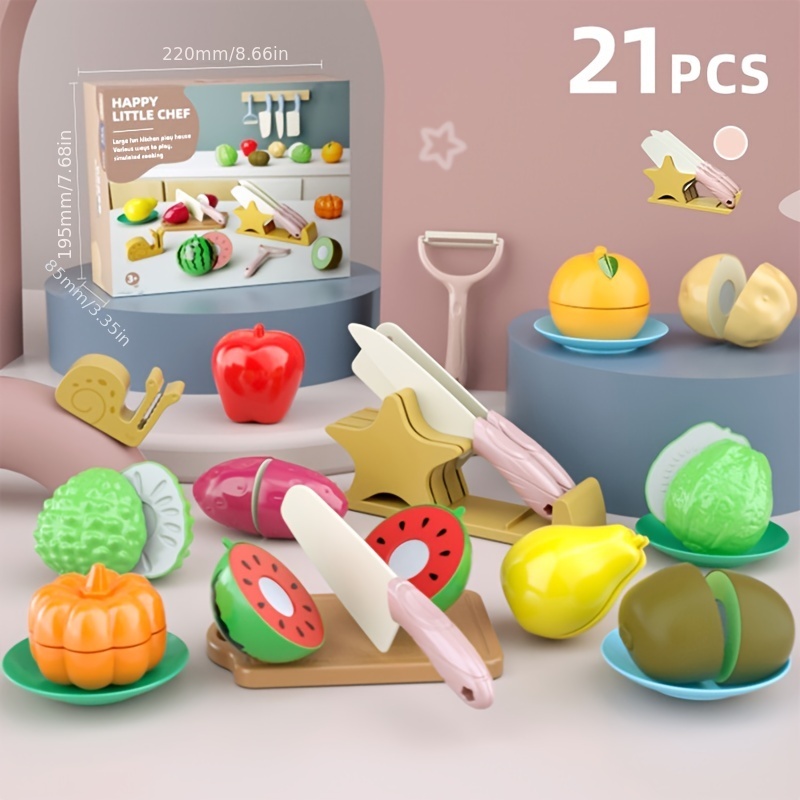 Fruit Cutting And Chopping Toys Simulation Vegetable Fruit - Temu