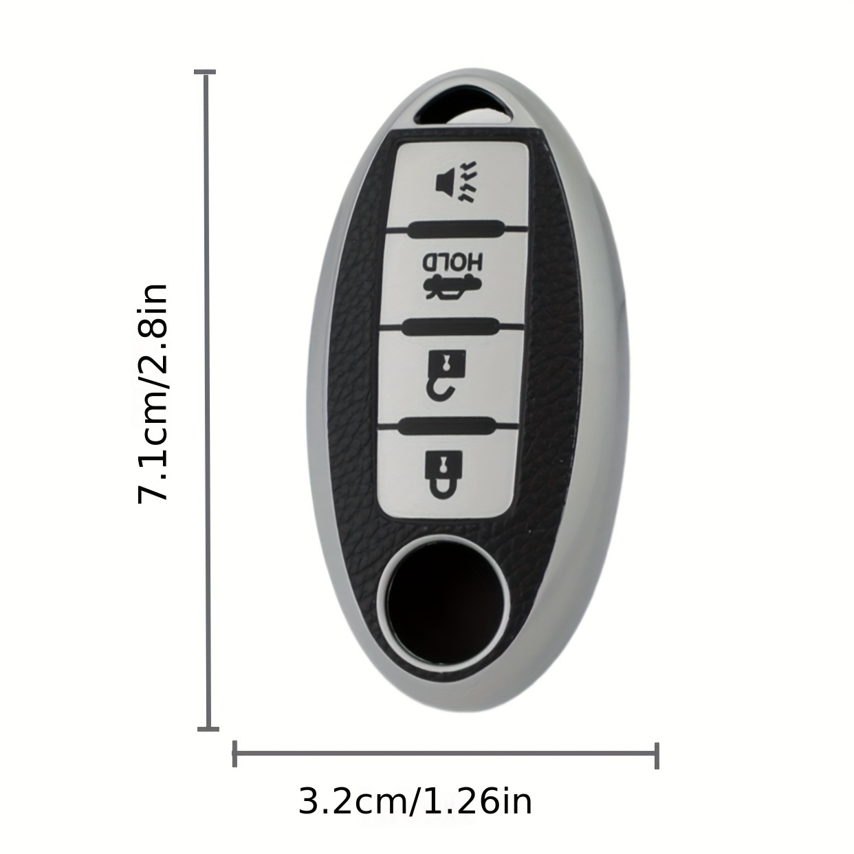 Custodia In Silicone Chiave Auto Shell Qashqai X - Temu Italy