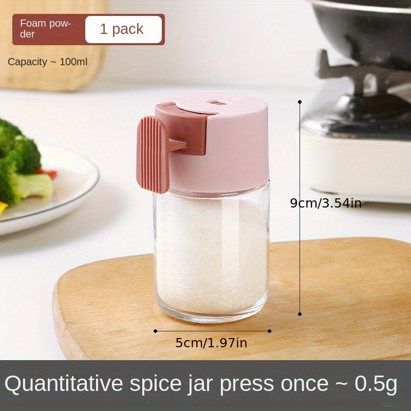 Quantitative Salt Shaker Press-type Salt Control Shaker Salt