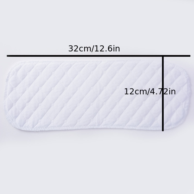 3 Pack Reusable Cotton Diapers 6 Layers of Protection