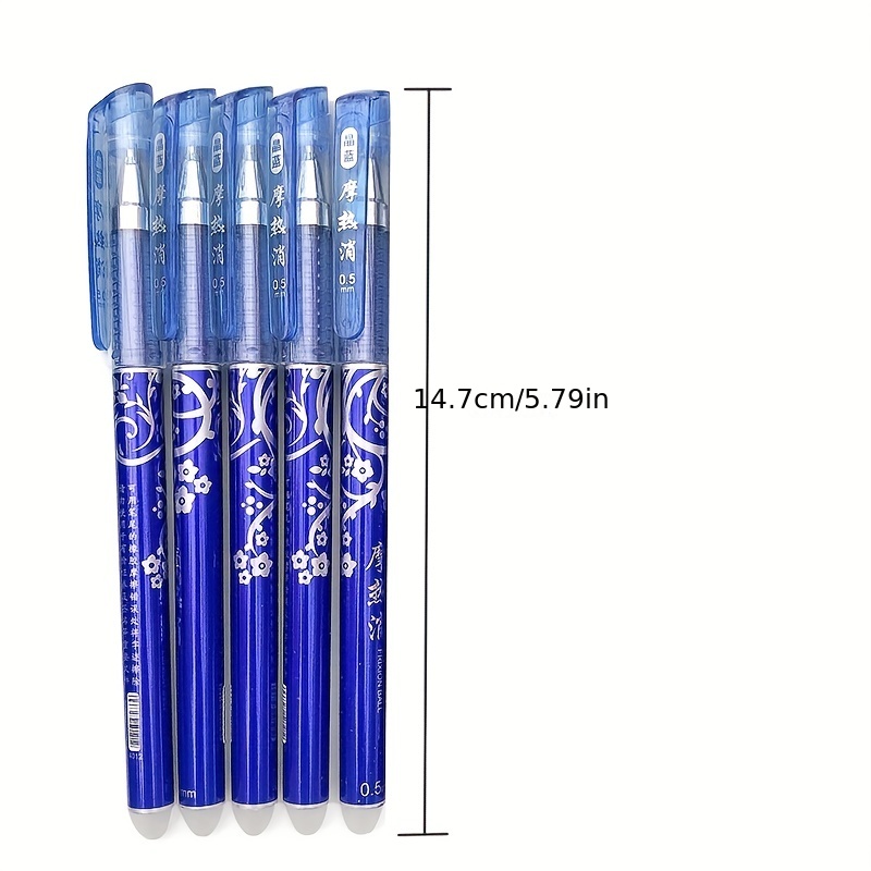 8pcs Erasable Pens Erasable Gel Pens 0.5mm Tip Rub Out Pens