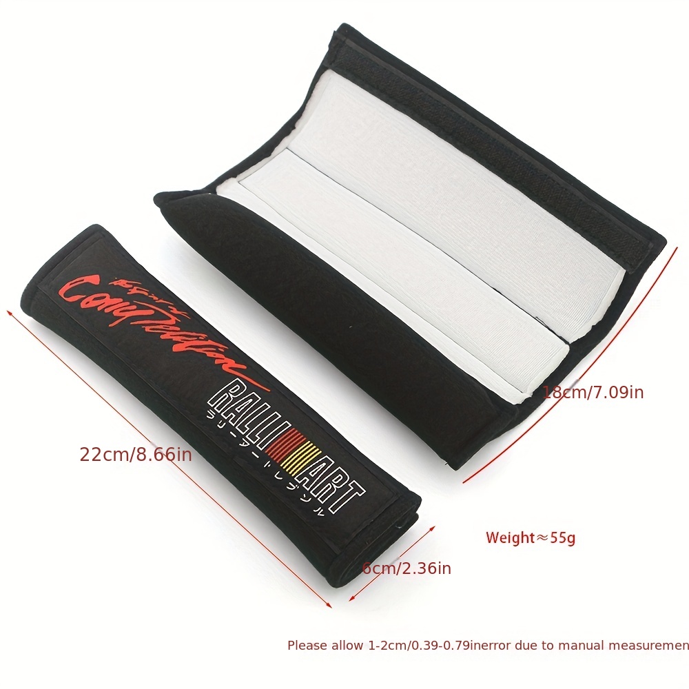 Universal Thickened Seat Belt Shoulder Protectors - Set of 2