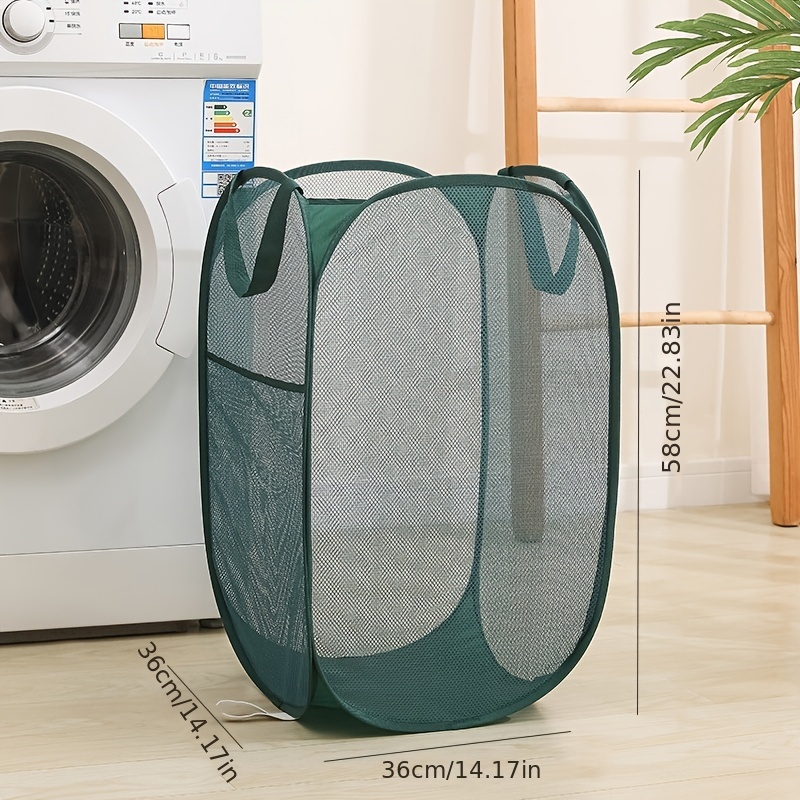 Foldable Large Storage Laundry Hamper Clothes Basket Washing Bag  Organization US
