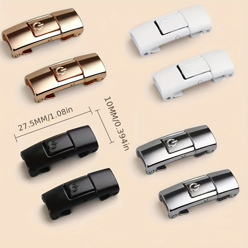 2024 Convenient Shoe Buckle No Need to Tie The Shoelace Only Press The Buckle No Tie Shoe Laces Adult Shoelace for Shoes