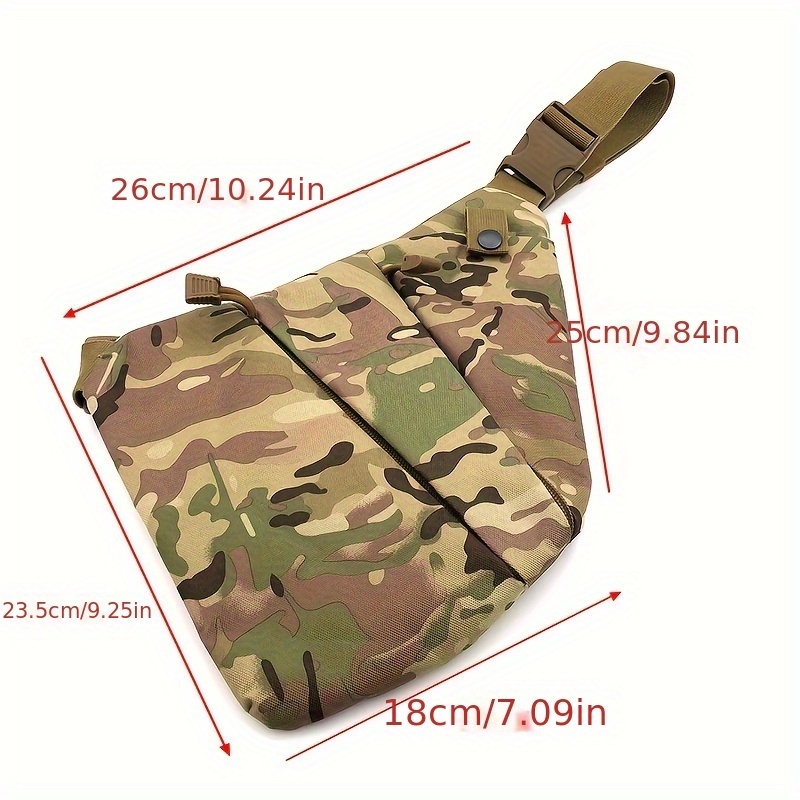 Multifunctional Invisible Shoulder Bag for Outdoor Use