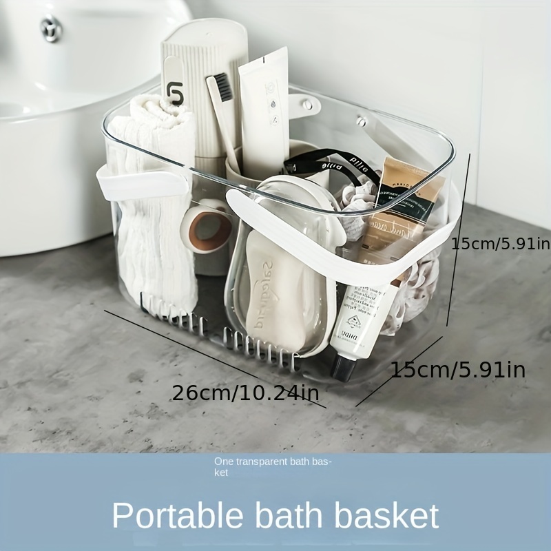 Buy Portable Bath Basket Bathroom Storage Basket Toiletries