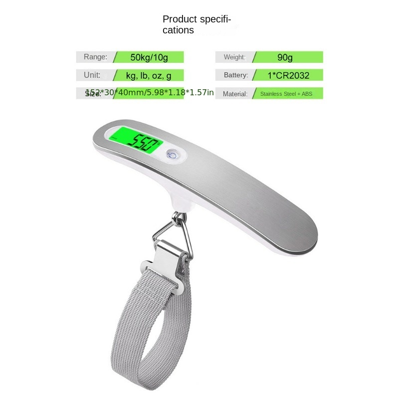 Portable Abs Scale Digital Lcd Display Electronic Luggage - Temu