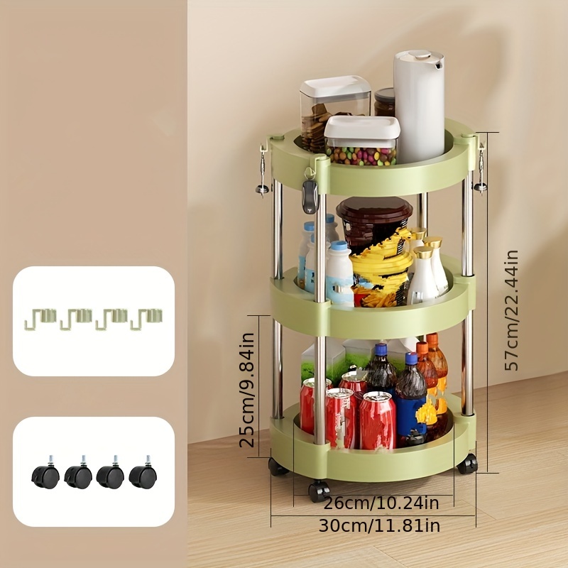 Rotatable Multi layer Storage Rack Floating Shelves Wall - Temu