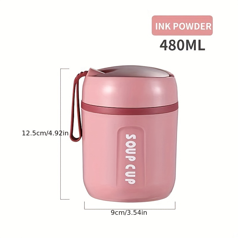 Insulated Lunch Container Portable Hot Food Thermos Vacuum Flasks