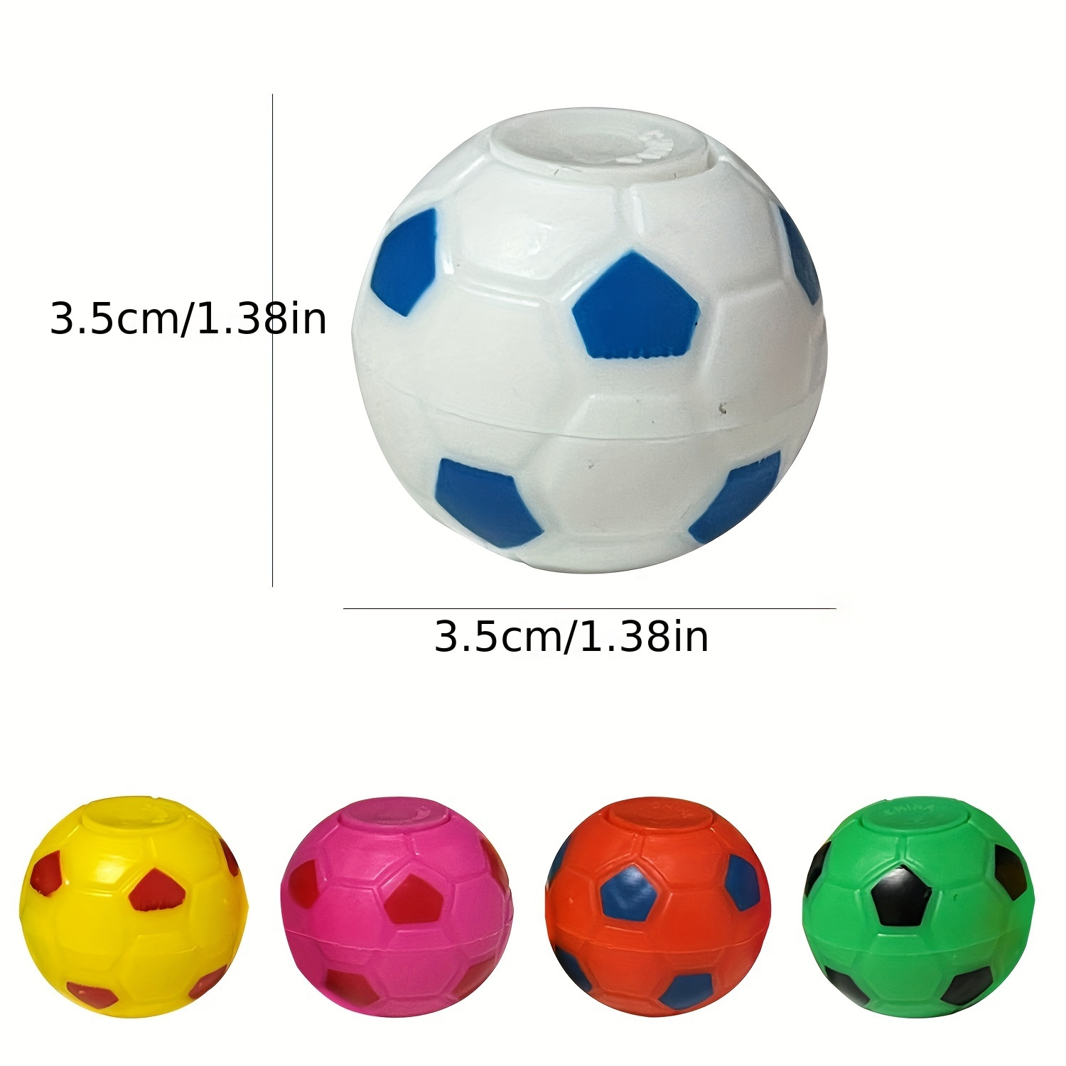 10 Piezas Mini Fidget Spinners Pelota Fútbol Juguetes - Temu Chile