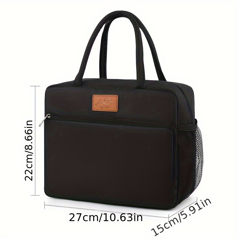 Oxford Cloth Insulation Bag, Aluminum Foil Thick Insulation Bag, Fashionable Hand-held Insulation Bag, Gift Insulation Bag, Non-food Contact