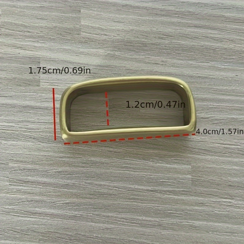 E-shop Vintage-inspirierte Messing-Gürtelschnalle - Nietendetail, Maschinenwaschbar, für Damenmode, Retro-Stil, Reife Anlässe