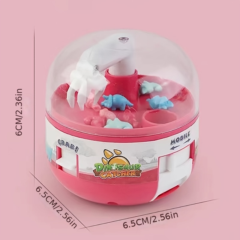 Mini Claw Machine For Kids,tiny Stuff Prizes,dinosaurs Toys Claw Machine  Prizes,miniature Toys For Kids,christmas And Birthday Gifts For Boys And  Girl