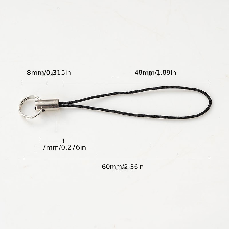 Small Key Ring Lanyard String