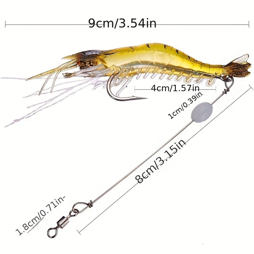 Bionic Soft Shrimp Lure An Ultimate Prawn Fishing Tackle - Temu Mexico