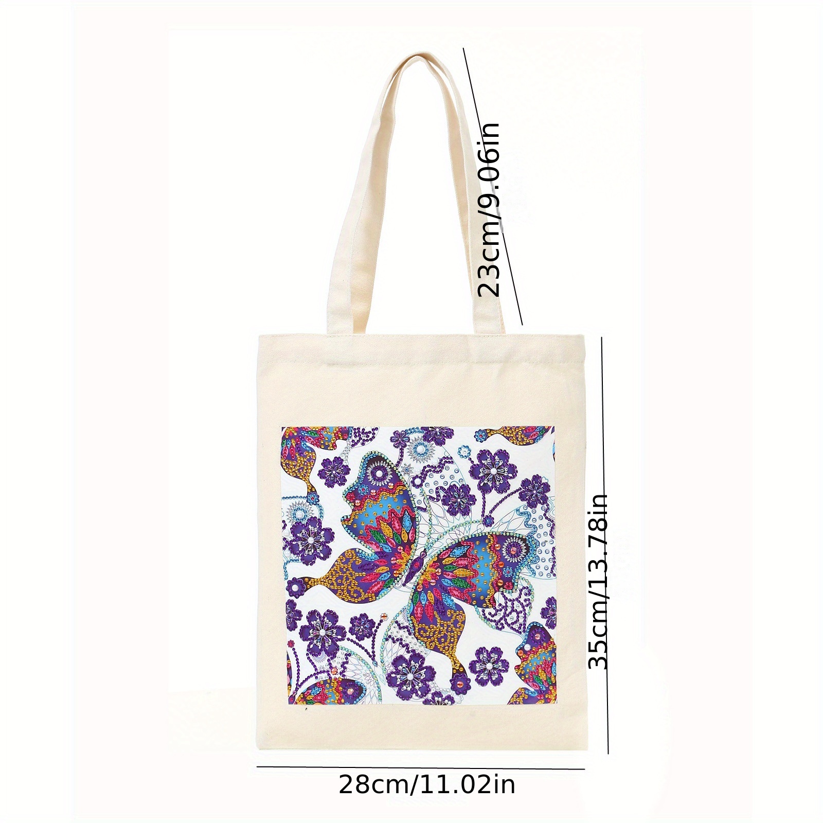 Diamond Painting Kits For Adults Tote Bag With Handles - Temu