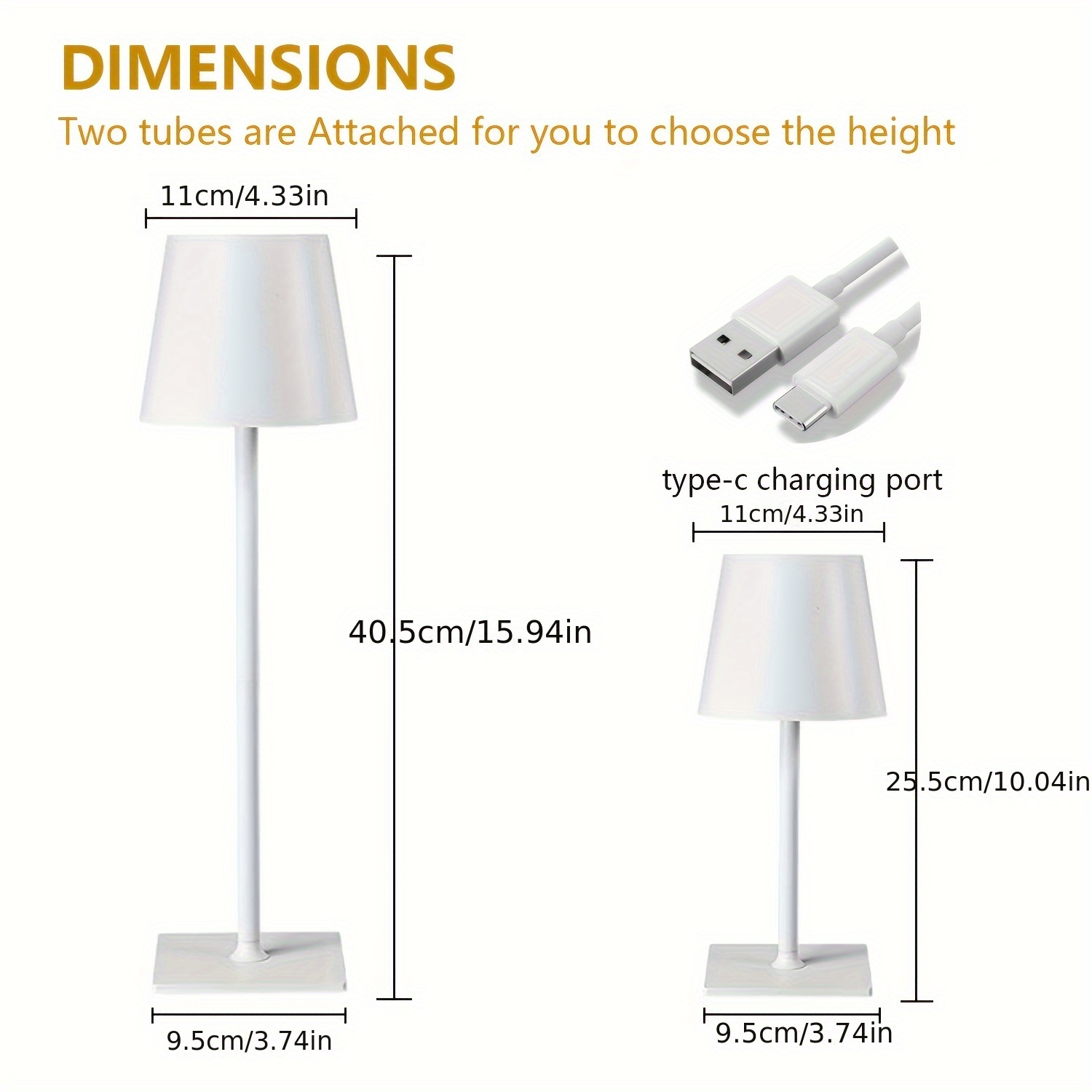 Rechargeable Cordless Small Table Lamp Battery Operated Lamp - Temu