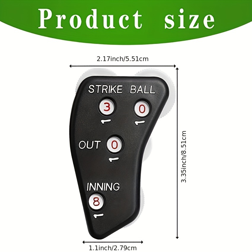 1PC Clicker Portable Indicator Umpire Clicker Baseball Umpire Gear for  Baseball