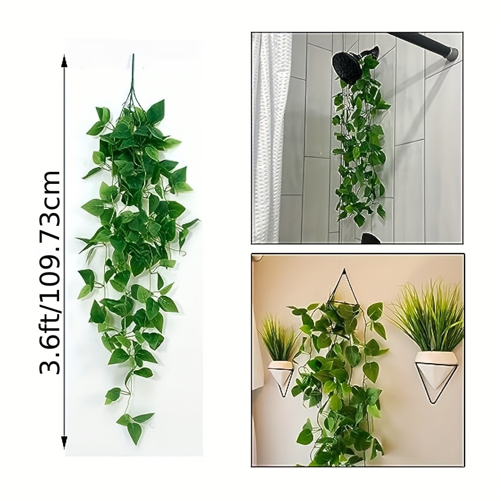 Artificial Hanging Plants 3.6ft Fake Ivy Vines, Hanging Plants