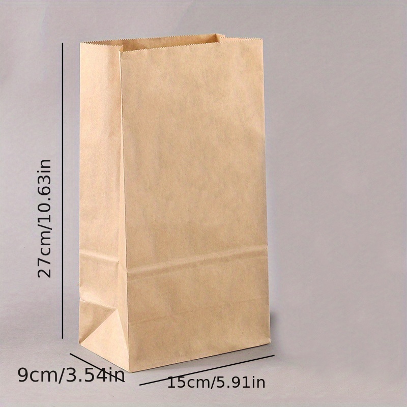 Kraft Paper Shopping Bags - Brown