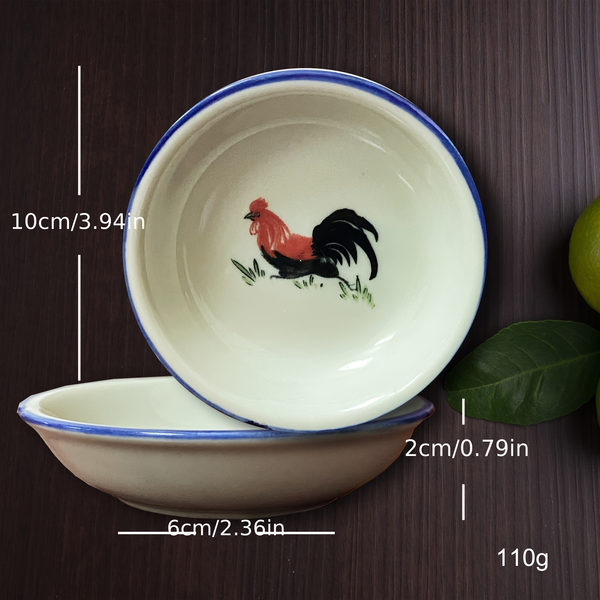 Rooster hotsell pattern dinnerware