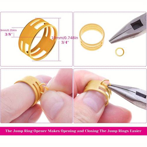 3200 pieces jewelry necklace repair kit with jump ring and earring hook for jewelry making supplies earring making accessories necklace bracelet repair