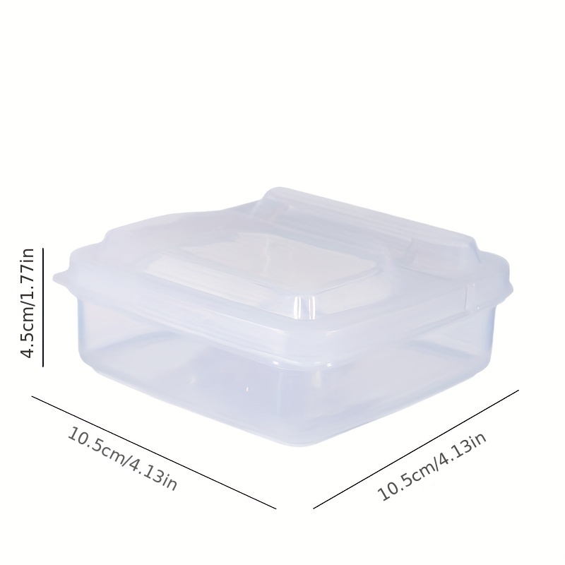 Sliced Cheese Container for Fridge Cheese Slice Storage Box with Flip
