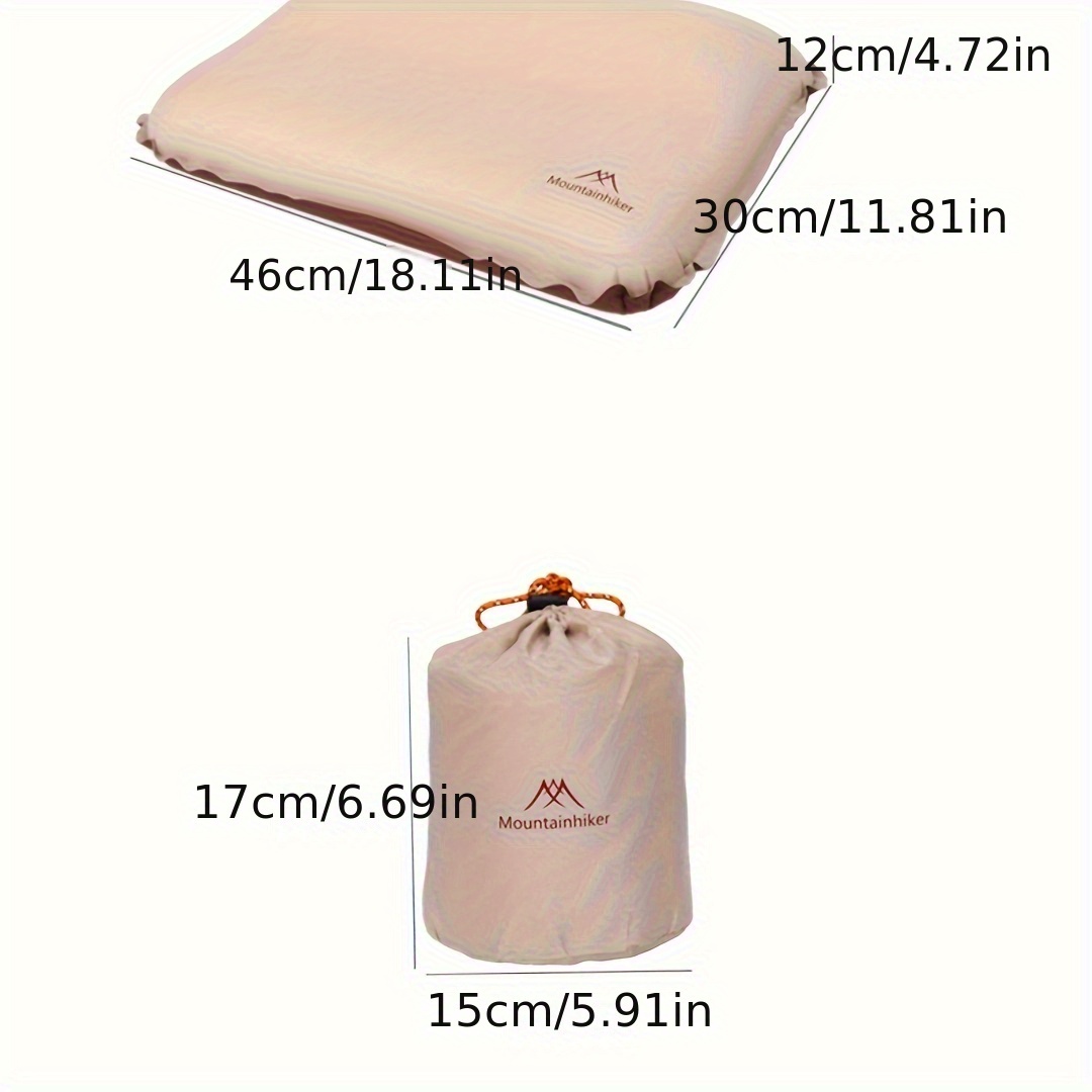 Portable Inflatable Pillow, For Outdoor Camping And Leisure Travel