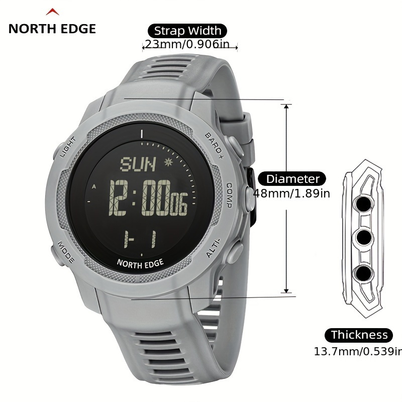 BES-29514 - Arredamento - beselettronica - Orologio Digitale Led Parete  Nero Display Data Temperatura Ora Giorno JH4632L