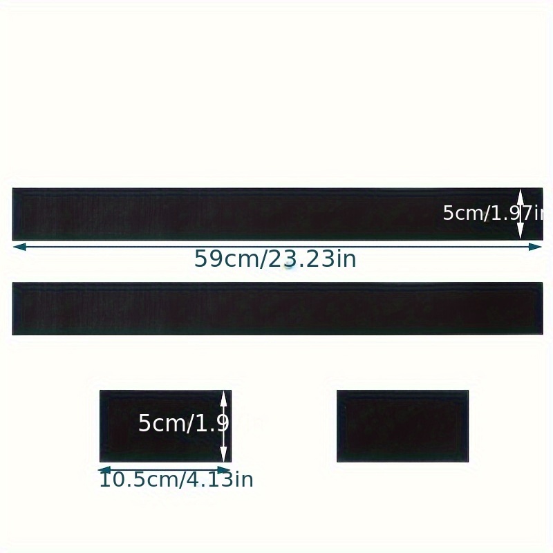 4pcs Durable Nylon Car Trunk Organizer Straps - Secure Storage For Fire Extinguishers And Accessories, Black, Fit
