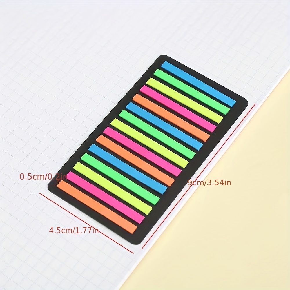 15 Colors Sticky Notes Tabs Pastel, File Tabs Flags Colored Page Markers  Pop-up, Adhesive Index Tabs Stickers, Writable Book Tabs for Annotating